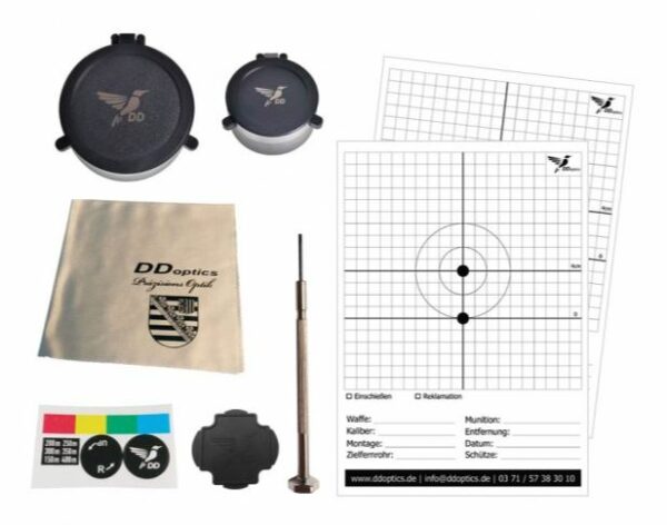 DDoptics Zielfernrohr | Nighteagle V6 5-30x50 | Gen3 | Tactical | MOA | Duplex